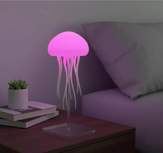 Jelly fish lamp