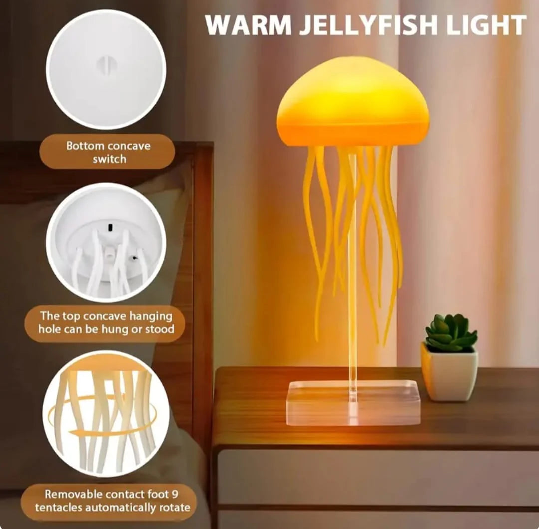 Jelly fish lamp